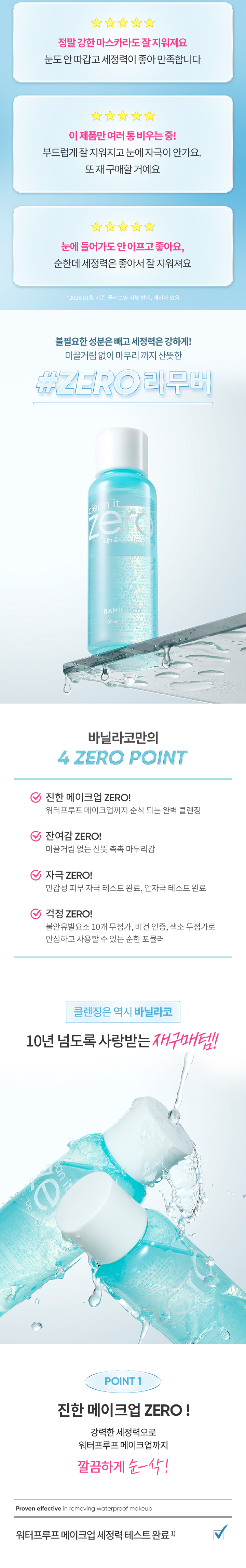 [低刺激] Banila Co Clean It Zero 卸唇卸眼液 100ml source detail 3